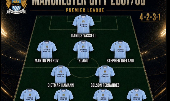 Tak wyglądał OSTATNI SKŁAD Manchesteru City tuż przed PRZEJĘCIEM PRZEZ BOGATYCH WŁAŚCICIELI!